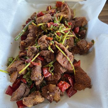 Sichuan Impression - Stir-Fried Lamb with Cumin - Szechuan Near Me - Los Angeles, California Sichuan Impression - Stir-Fried Lamb with Cumin - Szechuan Near Me - Los Angeles, California