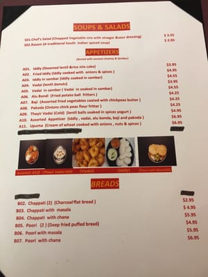 Menu photo 2 Dosa Place Niagara Falls, NY
