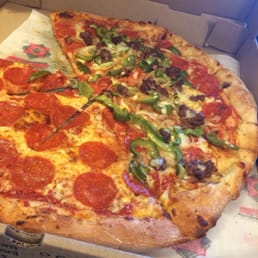 Handmade crust. Doesn't get better!