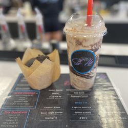Soflo Nutrition - Protein muffin and Cookie Monster protein shake