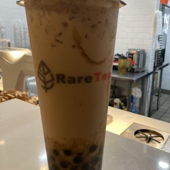 RareTea - Okinawa Milk Tea with Oat Milk & Brown Sugar Boba - Bubble Tea Near Me - Orlando, Florida RareTea - Okinawa Milk Tea with Oat Milk & Brown Sugar Boba - Bubble Tea Near Me - Orlando, Florida