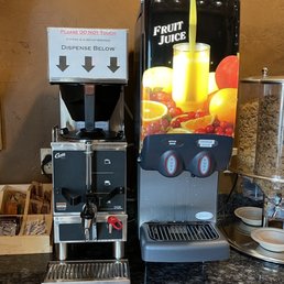 Juice and cereal