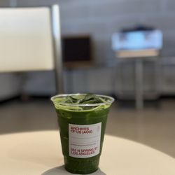 Matcha soda is amazing!