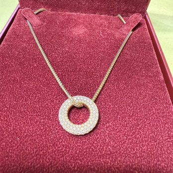 Jewelry Couture - The piece moves on the chain and it does not affect the diamonds because Shah knew what to do. - Jewelry Near Me - Ventura, California Jewelry Couture - The piece moves on the chain and it does not affect the diamonds because Shah knew what to do. - Jewelry Near Me - Ventura, California