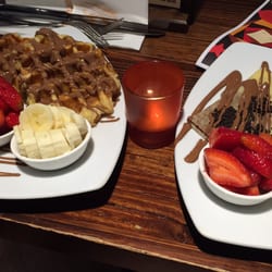 Max Brenner - Max Brenner crepe and waffle!