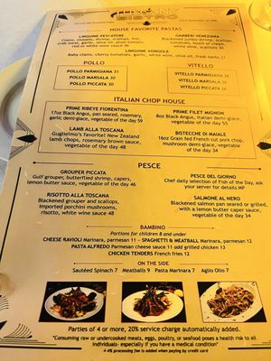 Menu photo 2 Tuscany Italian Bistro Miramar Beach, FL Menu photo 2 Tuscany Italian Bistro Miramar Beach, FL