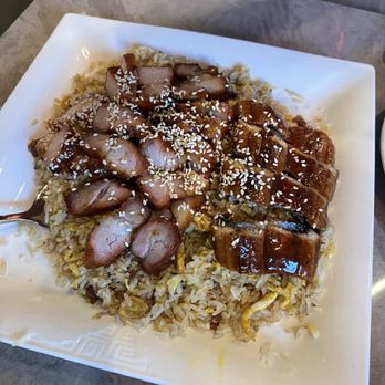 Jade Dynasty - FR02 Eel & Char Siu Fried Rice - Chinese Near Me - Minneapolis, Minnesota