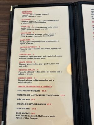 Menu photo 4 Cocomo's Grill Marco Island, FL