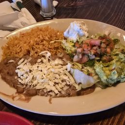 Rice and beans that came with Fajitas Rice and beans that came with Fajitas