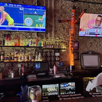 Burnside's Tavern - Bengals Bar Decorated! - Bars Near Me - Austin, Texas