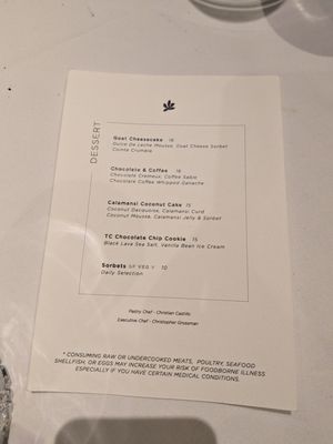 Menu photo 4 THE CHASTAIN Atlanta, GA Menu photo 4 THE CHASTAIN Atlanta, GA