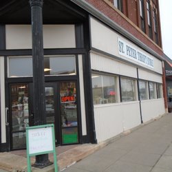 St. Peter Thrift & Consignment Store - Outside of the building, view looking south east.
