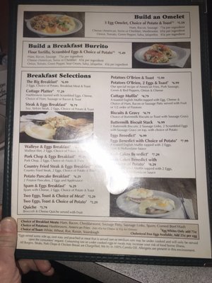 Menu photo 4 Cottage Cafe Madison, WI