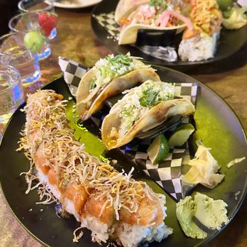 The Haam - Lion King Roll and Gochujang Barbados (Beef) Taco - Japanese Near Me - Toronto, Ontario The Haam - Lion King Roll and Gochujang Barbados (Beef) Taco - Japanese Near Me - Toronto, Ontario