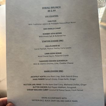 Baar Baar - Brunch menu - Indian Near Me - Los Angeles, California