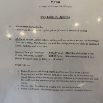 Dumpling Bar - Menu - Chinese Near Me - Encinitas, California