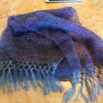 Westport Yarns - The finished scarf!!! I did it!! - Knitting Supplies Near Me - Westport, Connecticut Westport Yarns - The finished scarf!!! I did it!! - Knitting Supplies Near Me - Westport, Connecticut