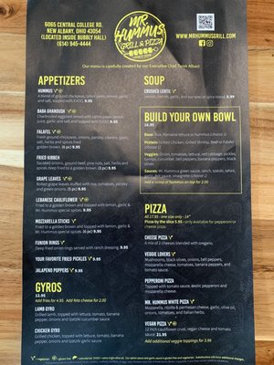 Menu photo 4 MR Hummus Grill New Albany, OH Menu photo 4 MR Hummus Grill New Albany, OH