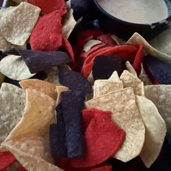 Queso and chips