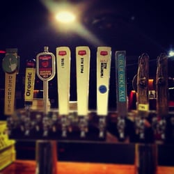 The Biltmore Cabaret - Just a sample of what's on tap. They have a rotating season draft from Howe Sound Brewery!