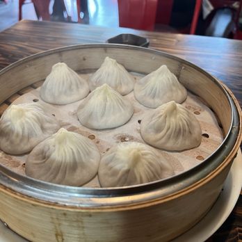 Dumpling Hours - Pork Xiao Long Bao. Hot, solidly executed here - Dim Sum Near Me - Oakland, California