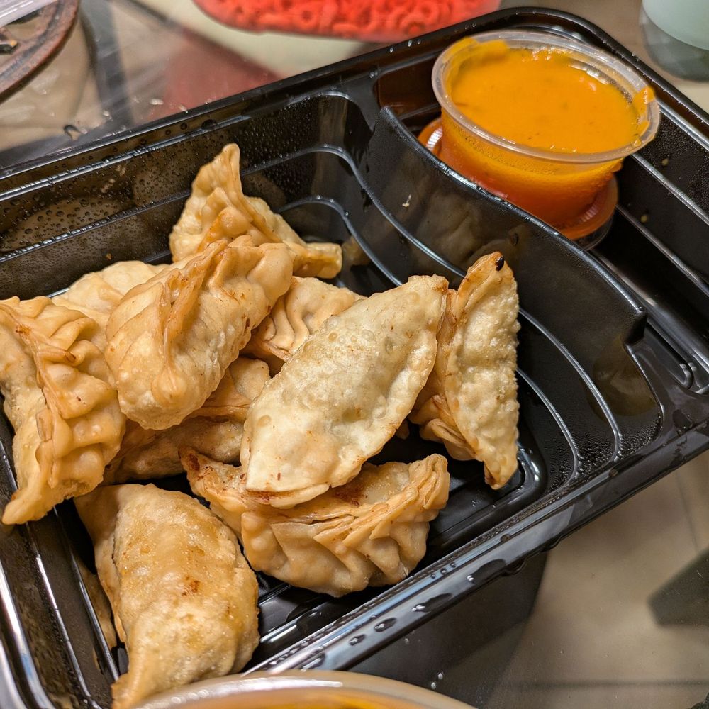 Curries and Momos - Chicken fried momo - Food Trucks Near Me - Pflugerville, Texas
