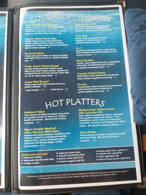 Menu photo 7 Water's Edge Restaurant Two Rivers, WI