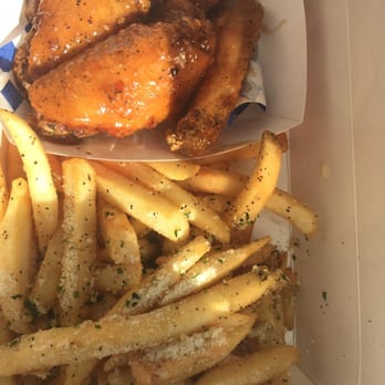 Blue Saigon - Candied Chicken and Garlic Fries..... BOMB - Asian Fusion Near Me - Pittsburg, California