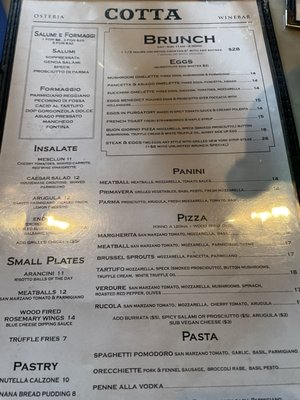 Menu photo 5 Osteria Cotta New York, NY Menu photo 5 Osteria Cotta New York, NY