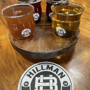 Hillman Beer - Flight - Breweries Near Me - Asheville, North Carolina Hillman Beer - Flight - Breweries Near Me - Asheville, North Carolina