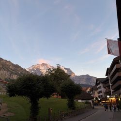 Bernerhof - View from just outside the restaurant.