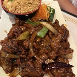 Mongolian beef Mongolian beef