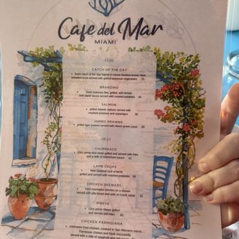 Cafe del Mar - Menu - Mediterranean Near Me - Miami Beach, Florida