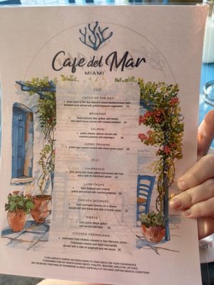 Menu photo 2 Cafe del Mar Miami Beach, FL