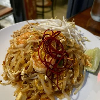 Super Thai Cuisine - Pad Thai with Shrimp - Thai Near Me - Austin, Texas Super Thai Cuisine - Pad Thai with Shrimp - Thai Near Me - Austin, Texas