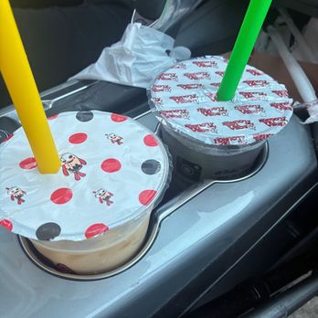 Boba Tea Lounge - Lavender Milk Tea  & Blueberry Iced Tea. - Coffee & Tea Near Me - Covina, California