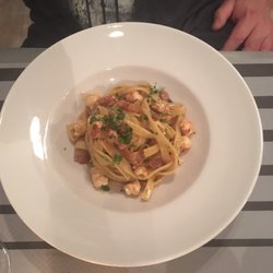 Sale Fish & Spirits - Fettuccine with seafood ORDER IT!