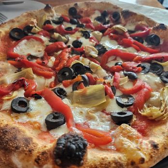 The Saucee Sicilian - Veggie pizza. - Food Trucks Near Me - Oklahoma City, Oklahoma The Saucee Sicilian - Veggie pizza. - Food Trucks Near Me - Oklahoma City, Oklahoma