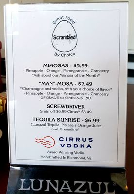 Menu photo 8 Scrambled Roanoke, VA Menu photo 8 Scrambled Roanoke, VA