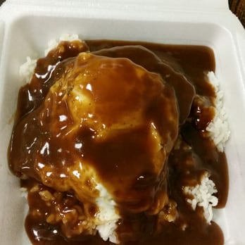 Pine Tree Cafe - Mini Loco Moco plate - Breakfast & Brunch Near Me - Kailua-Kona, Hawaii
