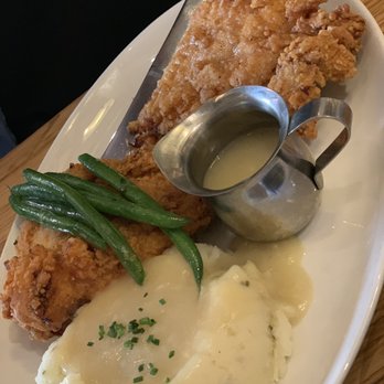 Standard Service - Heath - Chicken fried chicken, plenty for two people if you wanted to share. - New American Near Me - Heath, Texas Standard Service - Heath - Chicken fried chicken, plenty for two people if you wanted to share. - New American Near Me - Heath, Texas