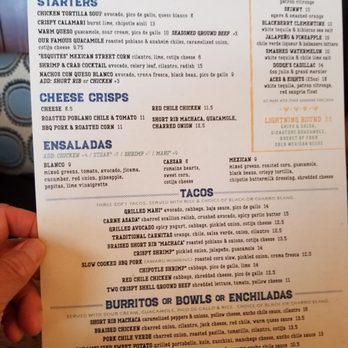 Blanco Cocina + Cantina - Menu - Tacos Near Me - Phoenix, Arizona Blanco Cocina + Cantina - Menu - Tacos Near Me - Phoenix, Arizona