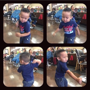 The Haircut Zone - These ladies are so great! He's 2 and squirmy but they don't let that stop them from turning him into a super handsome handsome! - Barbers Near Me - Chula Vista, California The Haircut Zone - These ladies are so great! He's 2 and squirmy but they don't let that stop them from turning him into a super handsome handsome! - Barbers Near Me - Chula Vista, California