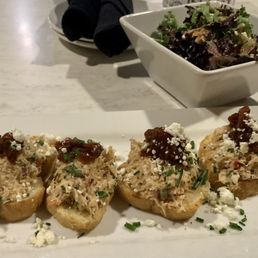 Goat Cheese & Crab Toast