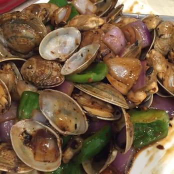 Boiling Stone Fish - Clams with black bean sauce. Good. - Chinese Near Me - Rosemead, California