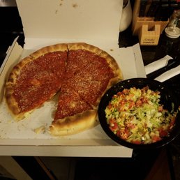 Sausage Stuffed Pizza