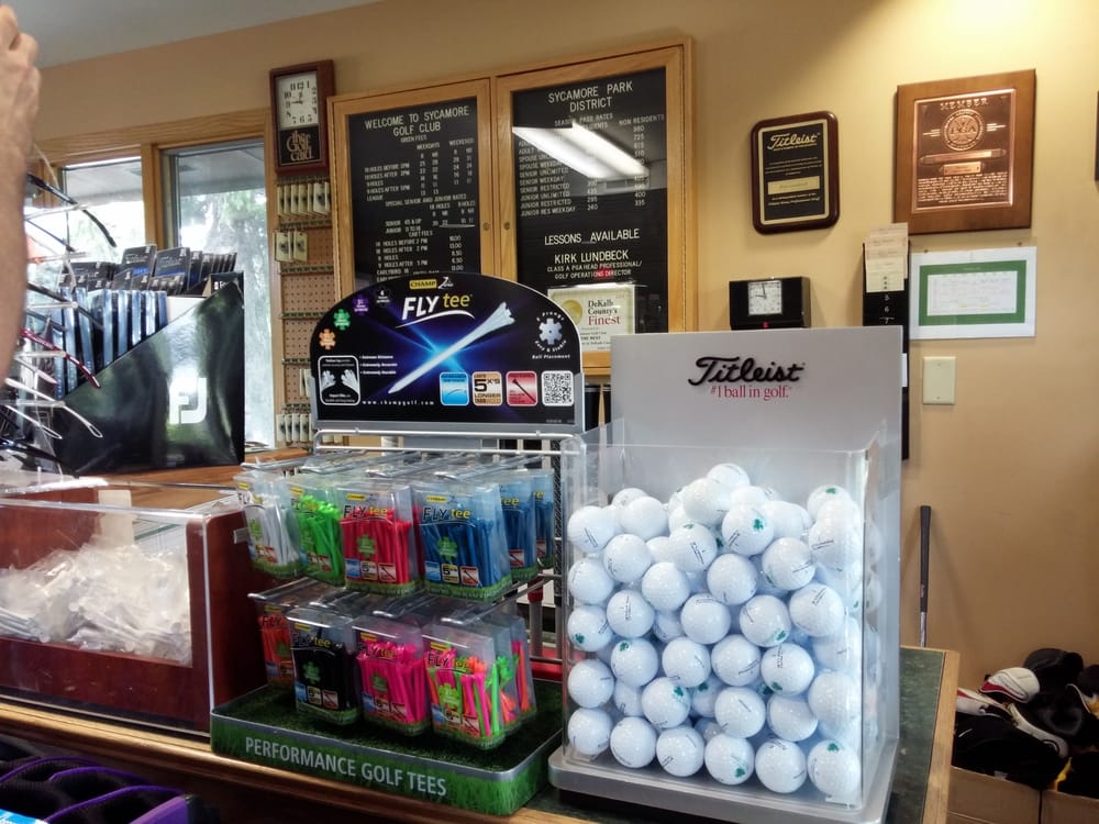 SYCAMORE PARK DISTRICT GOLF COURSE Updated May 2024 940 E State St