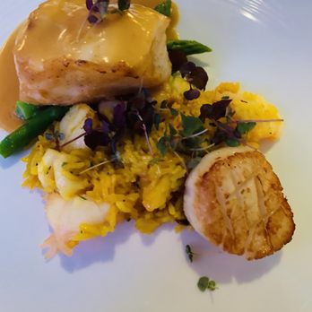 Bimini Steakhouse - Chilean sea bass and scallop dish (special of the night) - Steakhouses Near Me - Reno, Nevada