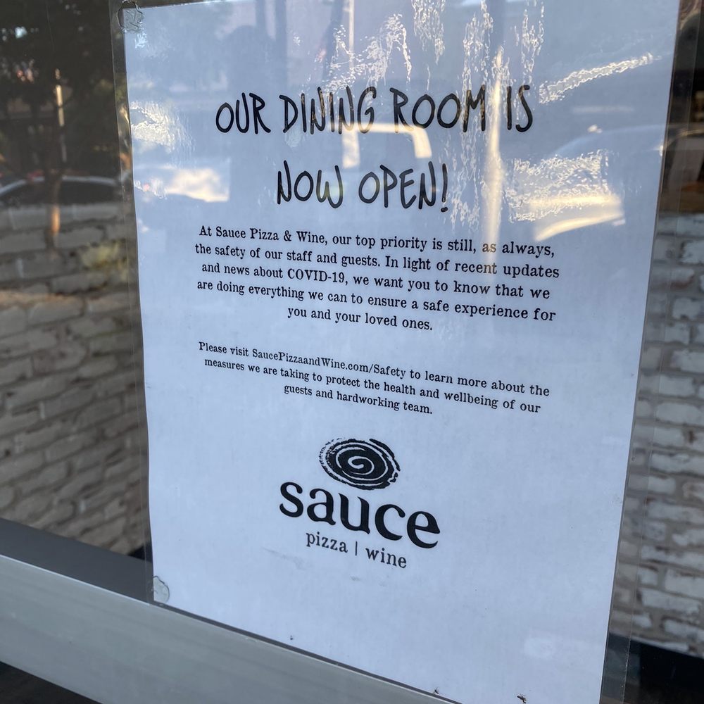 Sauce Pizza & Wine - Dining Room is Open! With distance - Italian Near Me - Phoenix, Arizona Sauce Pizza & Wine - Dining Room is Open! With distance - Italian Near Me - Phoenix, Arizona