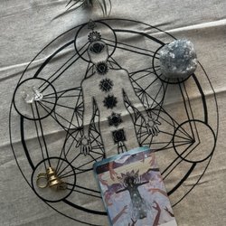 Distance reiki session and oracle card reading